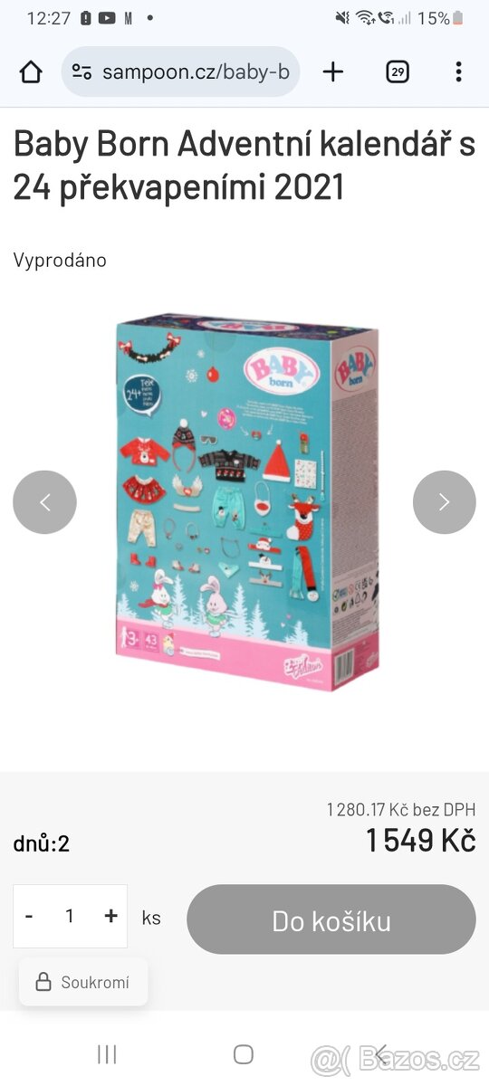 Oblečení baby born - 2