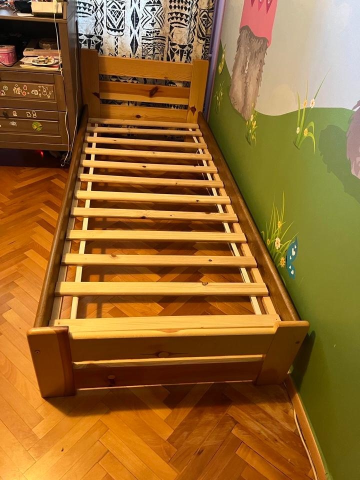 Dětská postel z masivu – 86×206 cm - 2