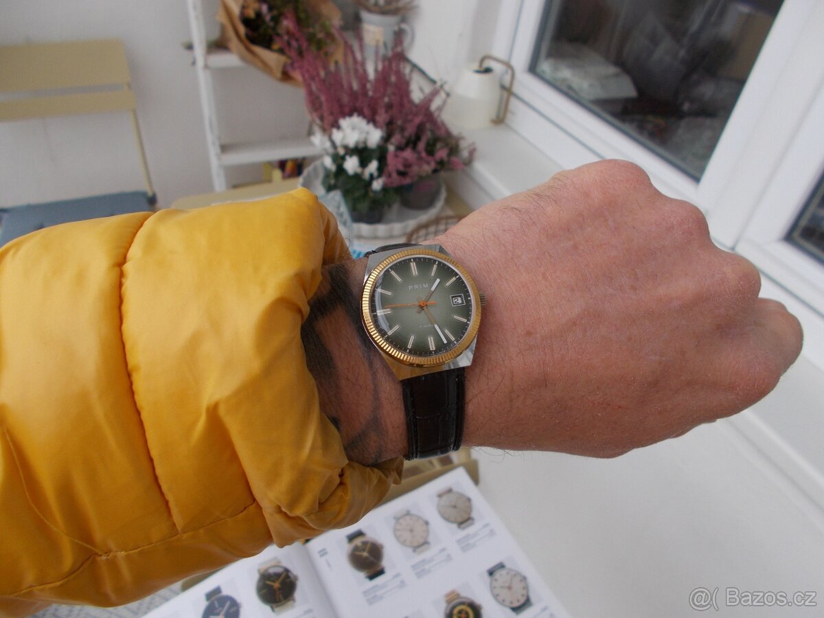 pekne vyhledavane hodinky prim ala rolex rok 1981 funkcni - 2