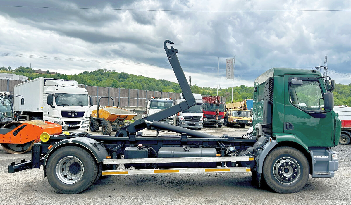 2007 EUR4 hák RENAULT Midlum 280 s PALIFT kontejner nosič - 2