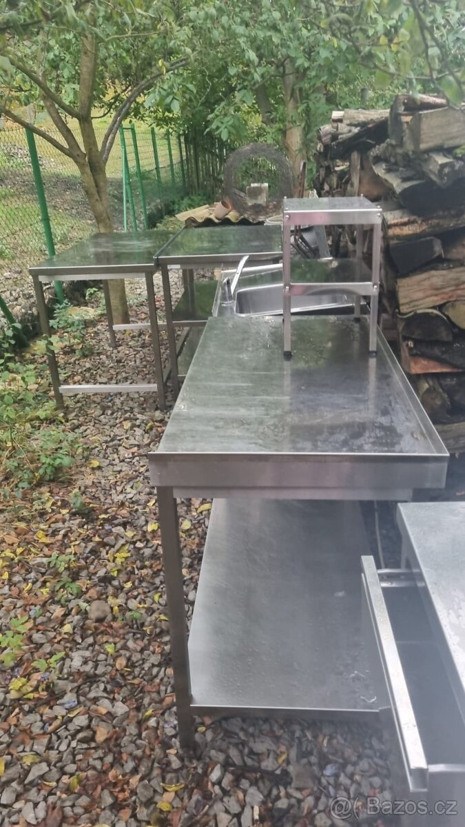 Nerezové stoly - 2
