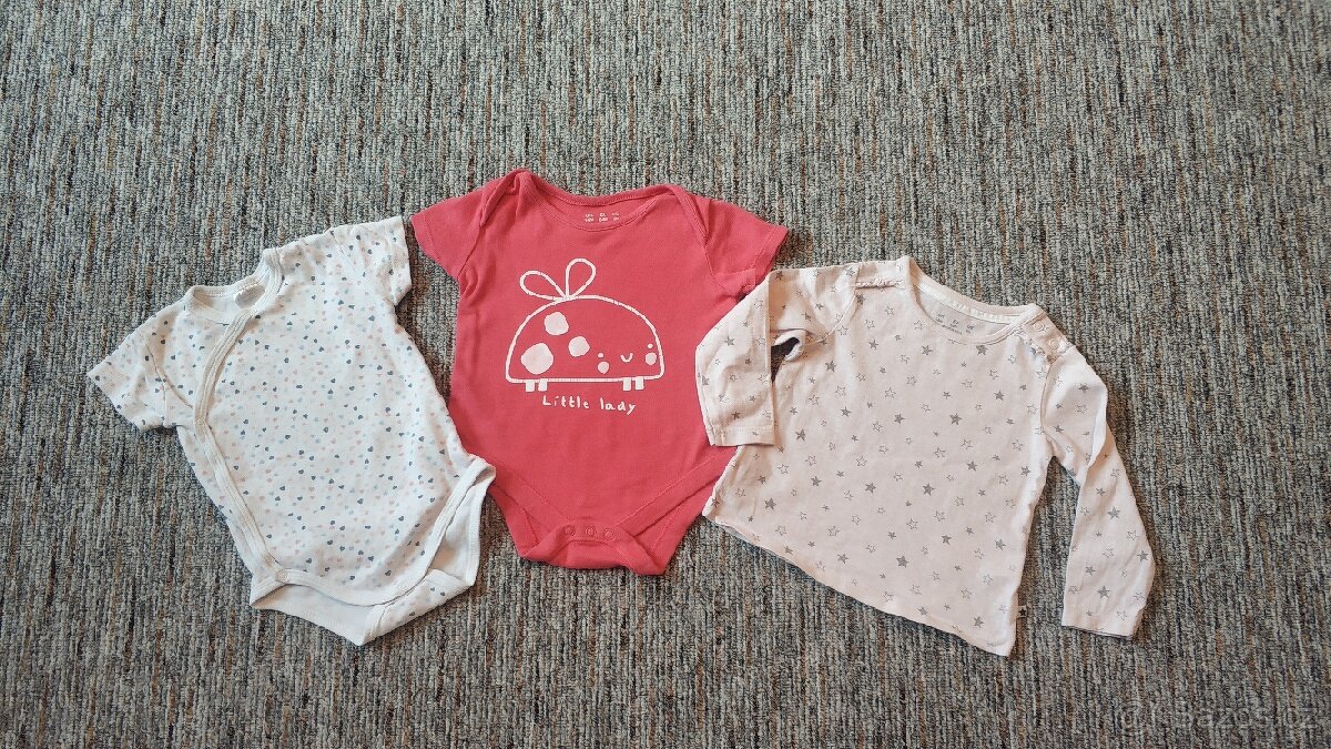 Set bodíčka+ tričko, 6-9 měs. - 2