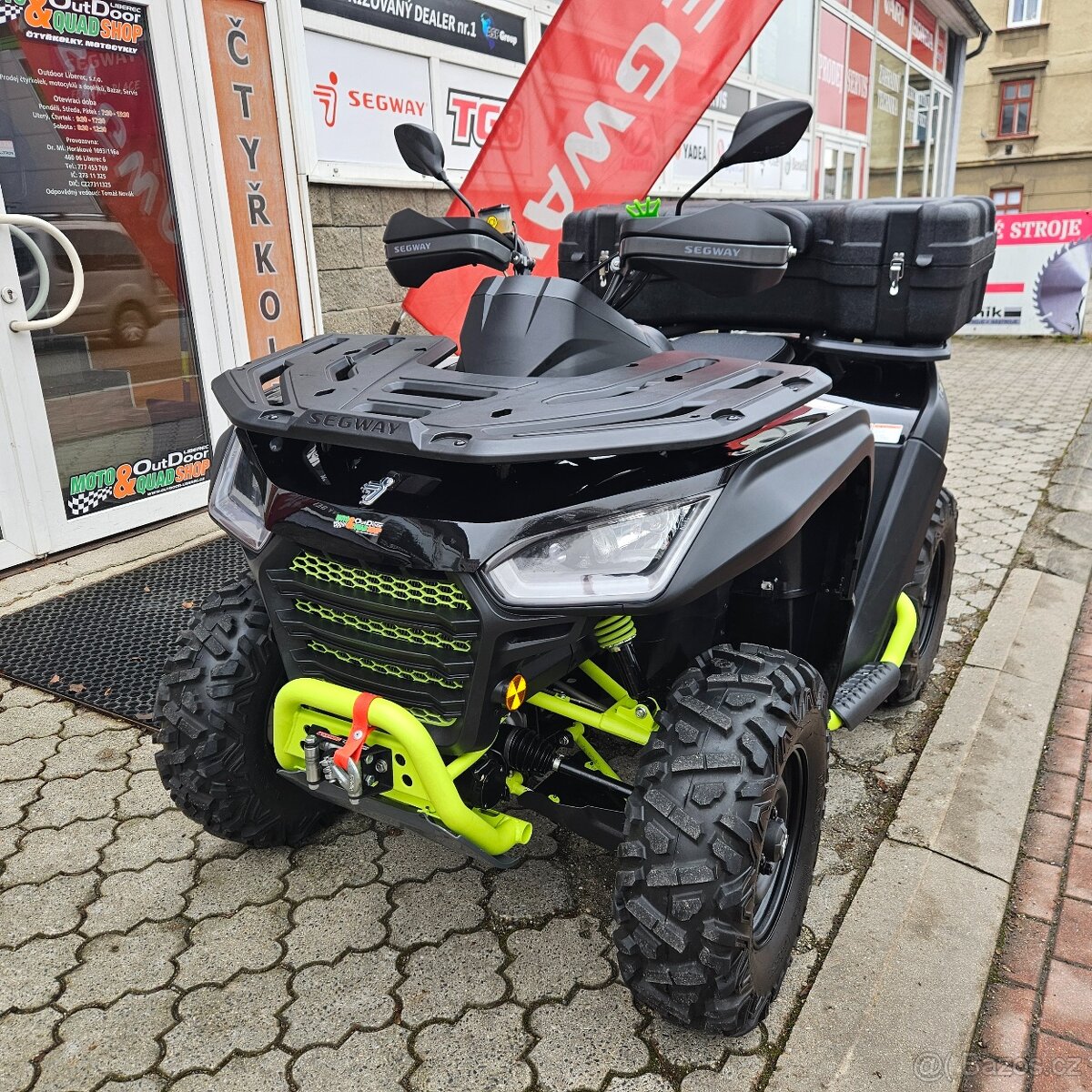 Segway Snarler AT6 S T3b, naviják,1. maj.,ČR,tažné - 2