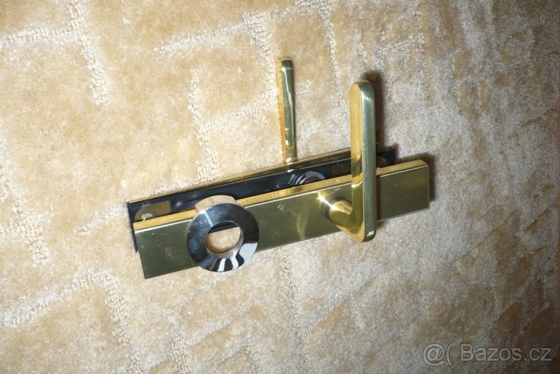 bezpečnostní štíty zámku dveří - mosaz - 2