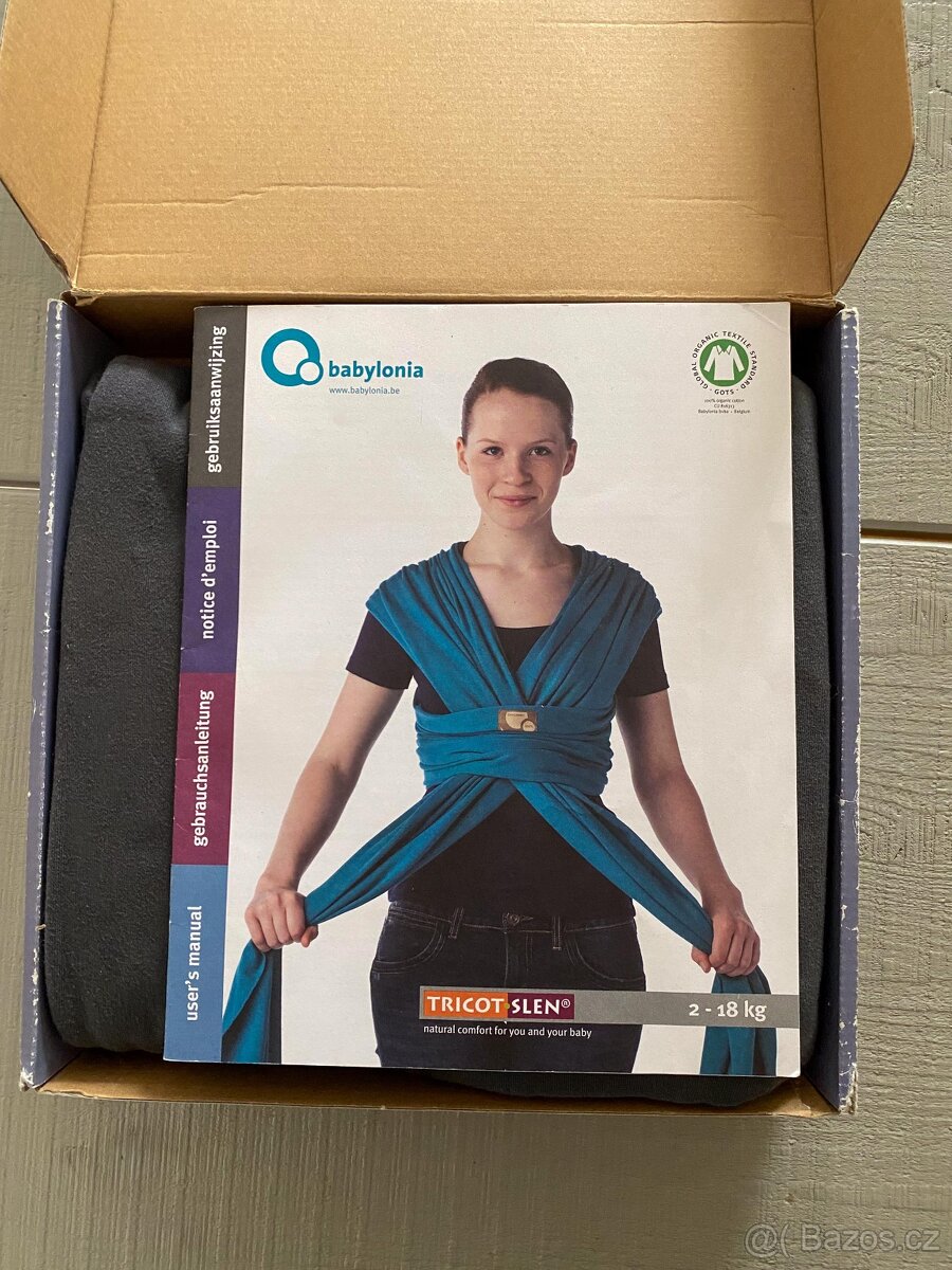 BABYLONIA TRICOT SLEN šátek na nošení dětí - 2