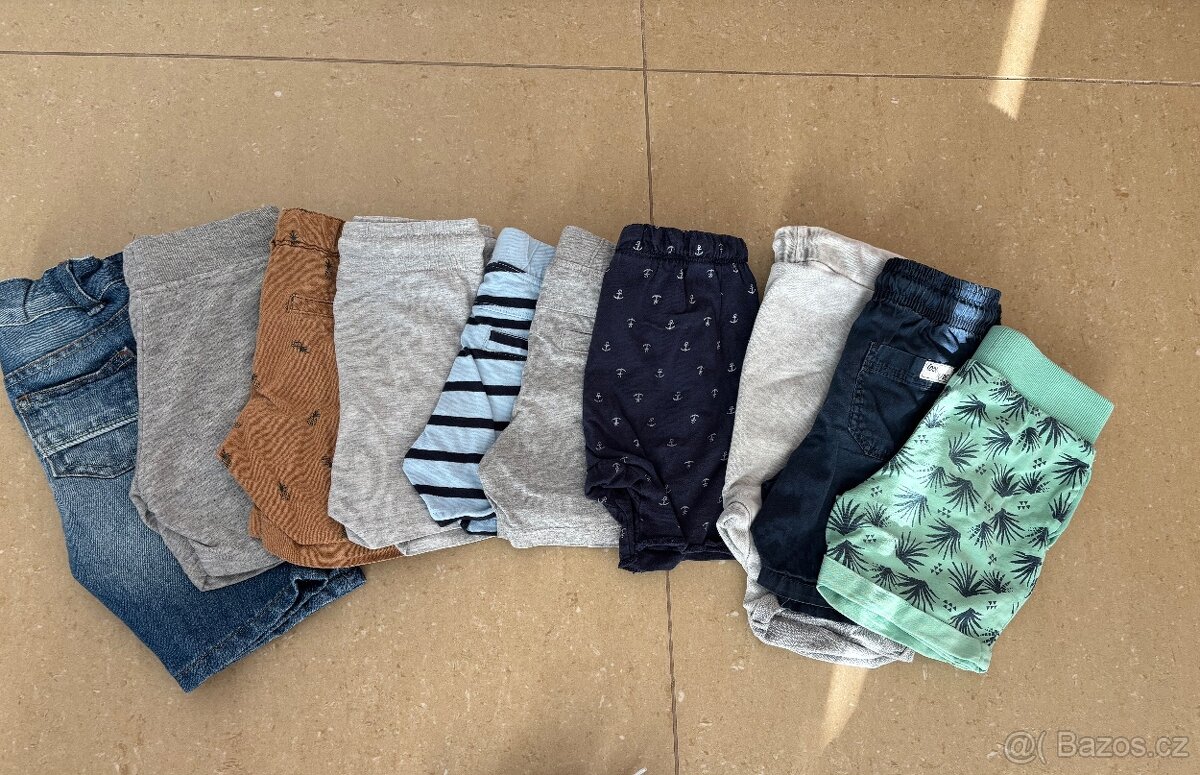Balík oblečení kluk 86/92 - léto - 2