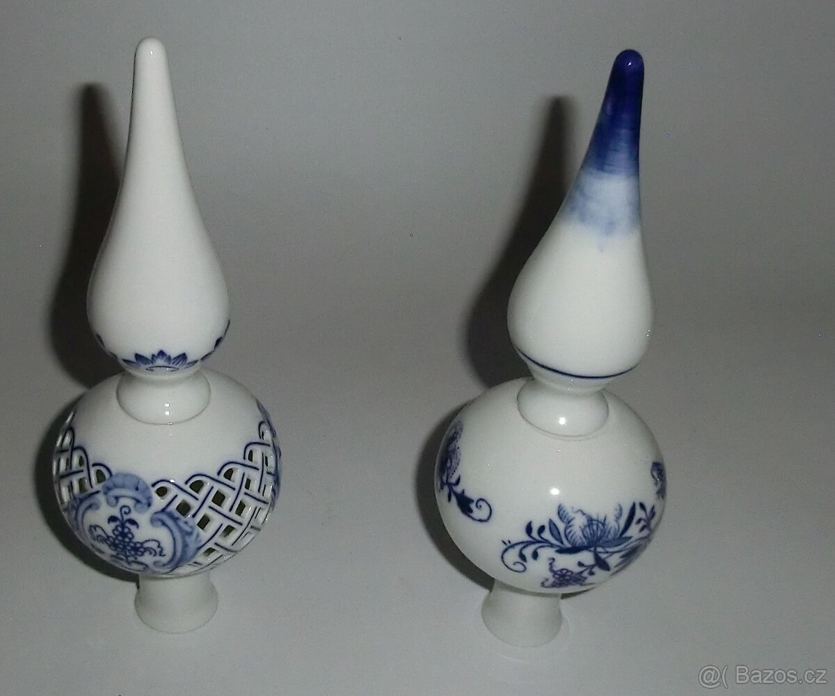 Porcelán - Cibulák Dubí - Vánoční špičky - 2