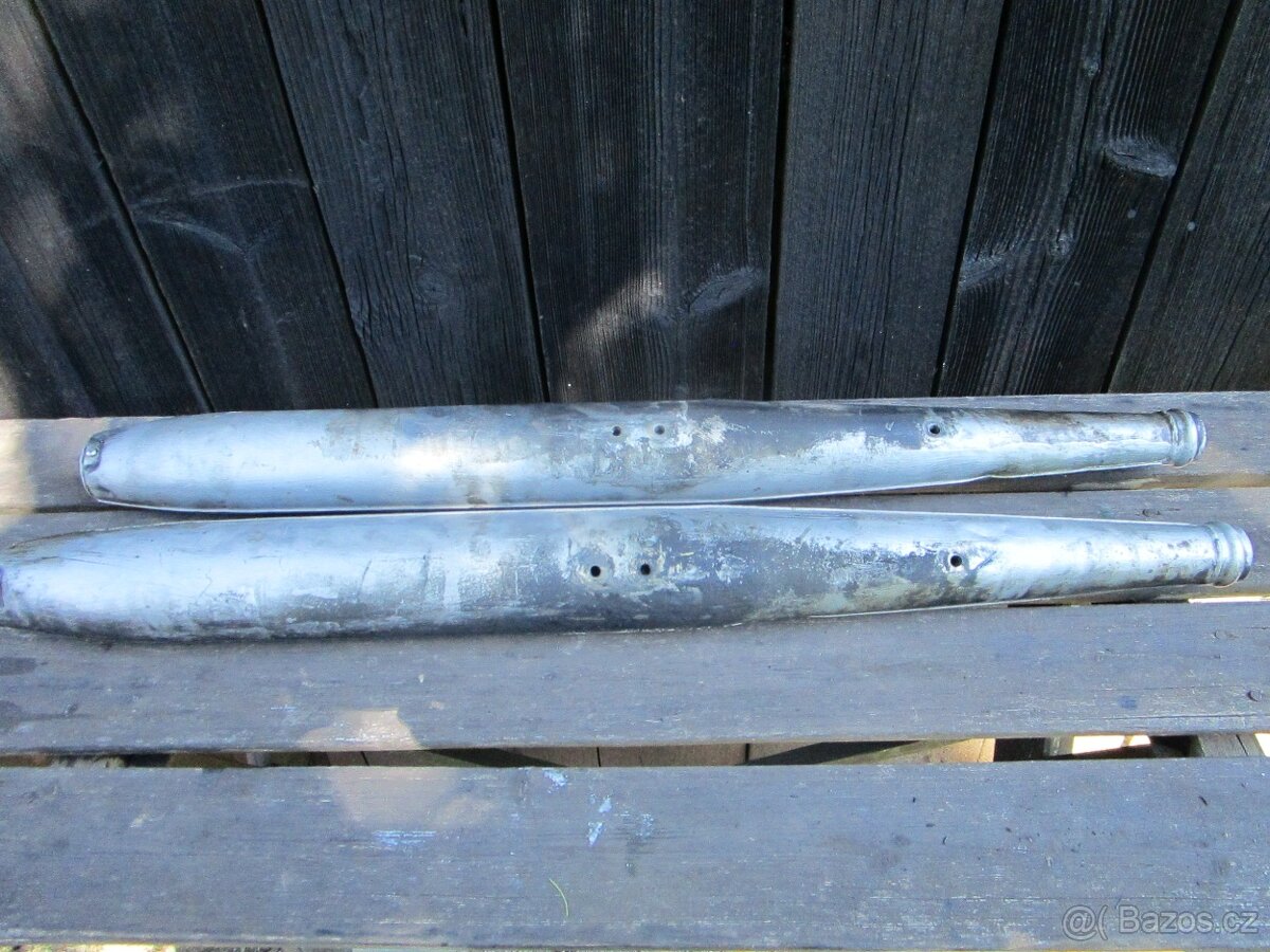 Jawa 350/634 výfuky. - 2
