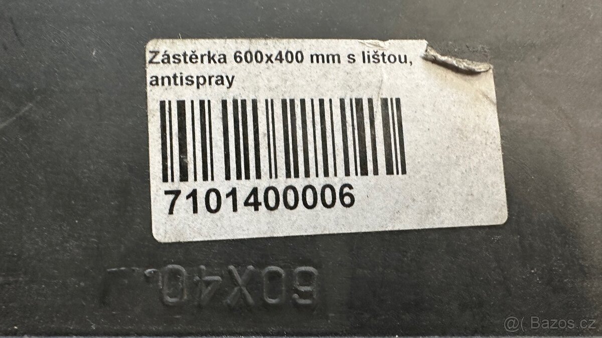 Zástěrka 600x400, antispray, 2ks - 2