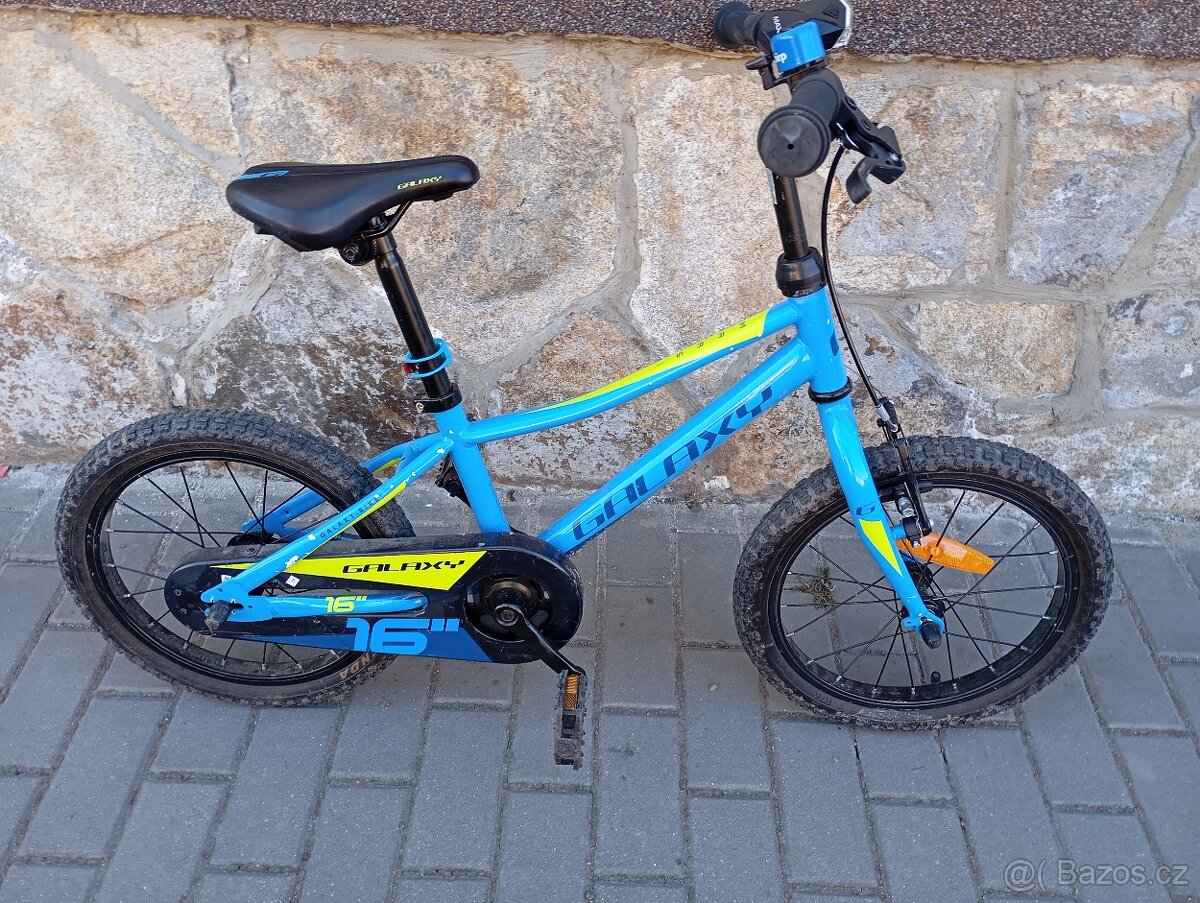 Dětské kolo Galaxy Mars 16" modrá - 2