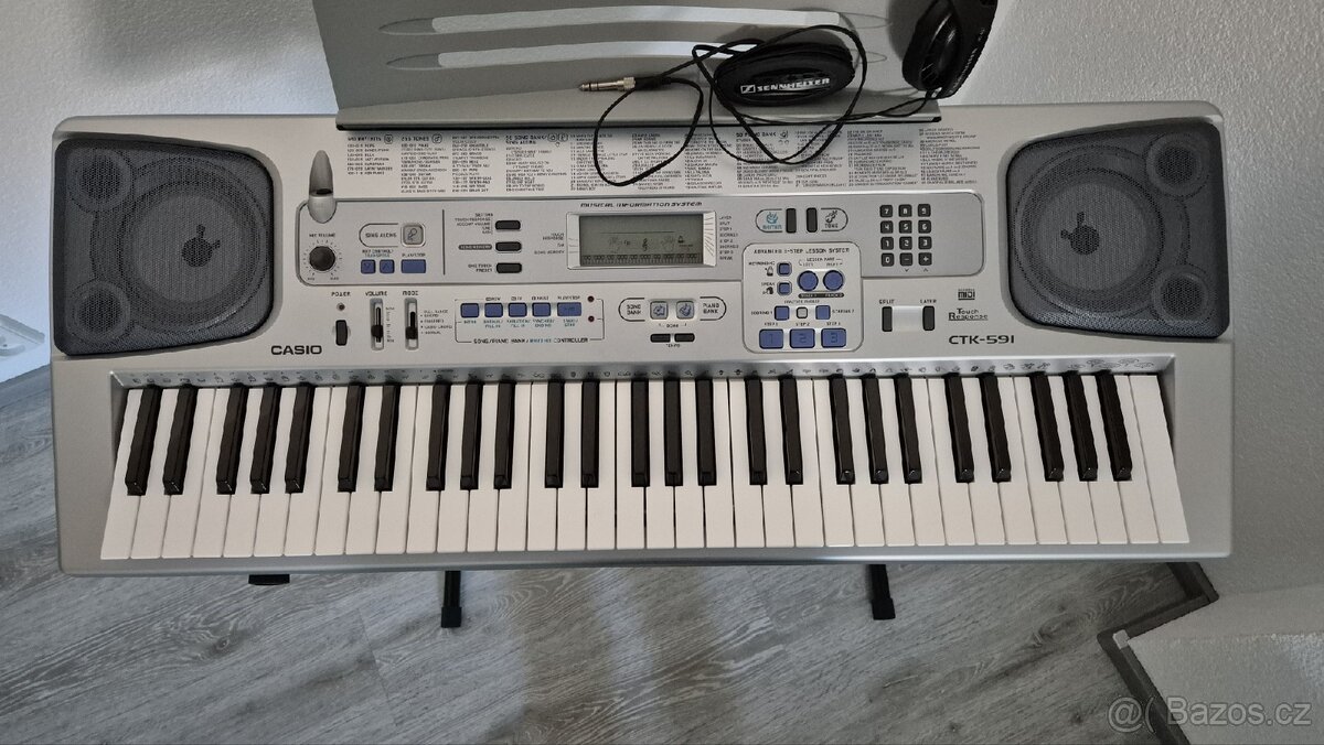Casio klávesy CTK-591 - 2