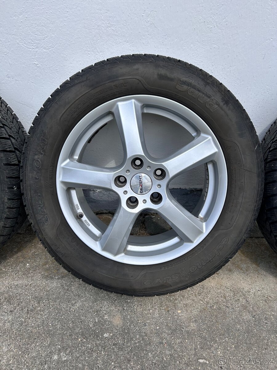 Kola + pneu 225/60 r17 - 2