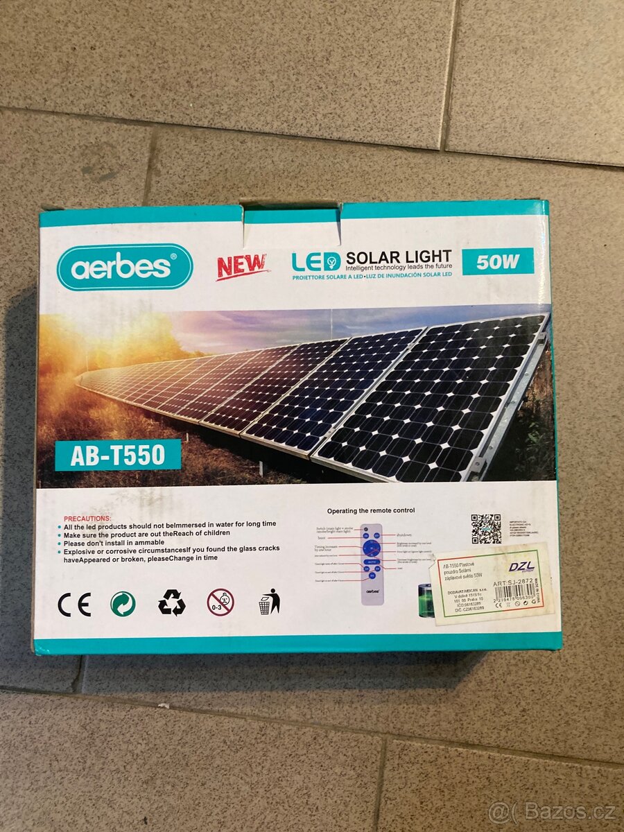 Solární led světlo - 2