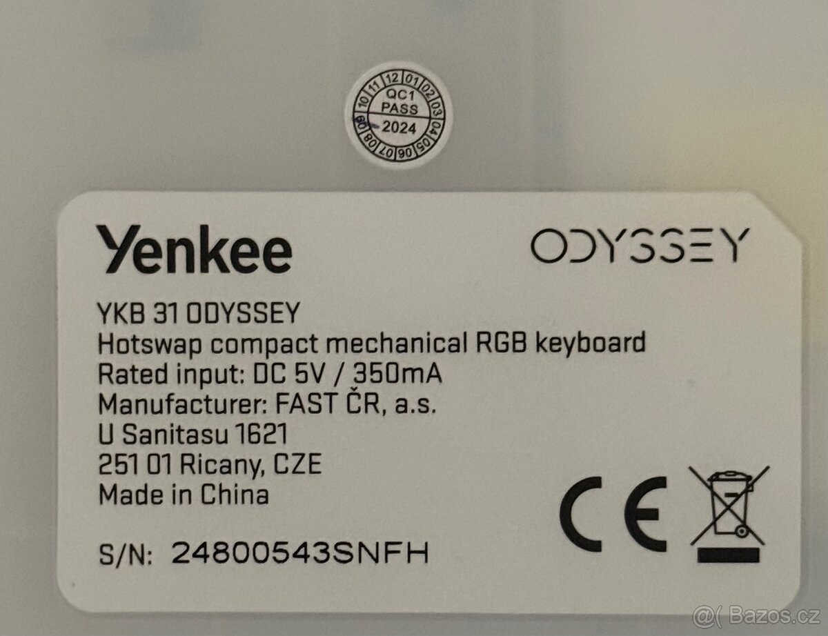Yenkee Odyssey YKB 31 - 2