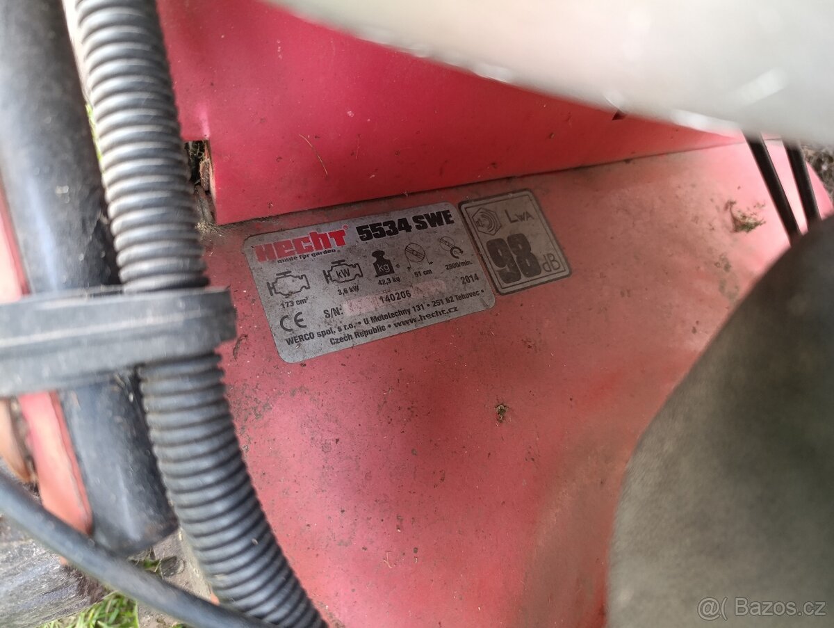 sekačka Hecht 5534 SWE - 2
