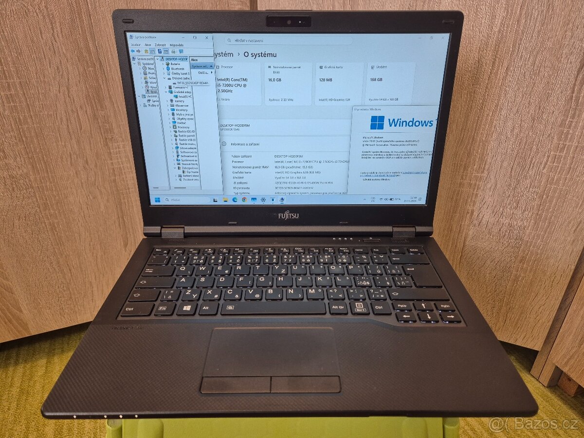 Fujitsu Lifebook E548 i5 / 16GB RAM / SSD / dokina - 2