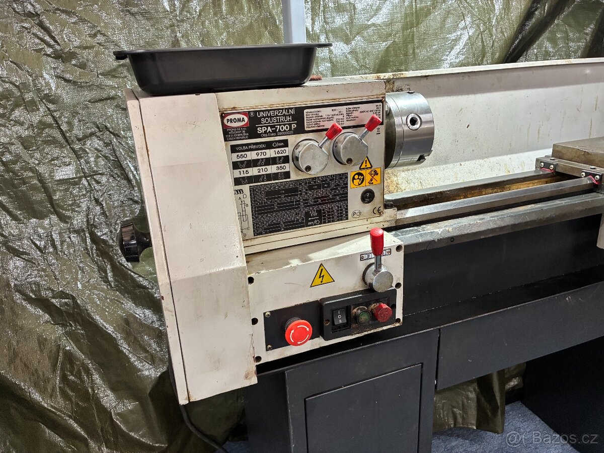 Soustruh Proma SPA-700P/400 - 2