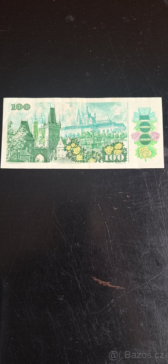 100 korun Československých 1989 - 2