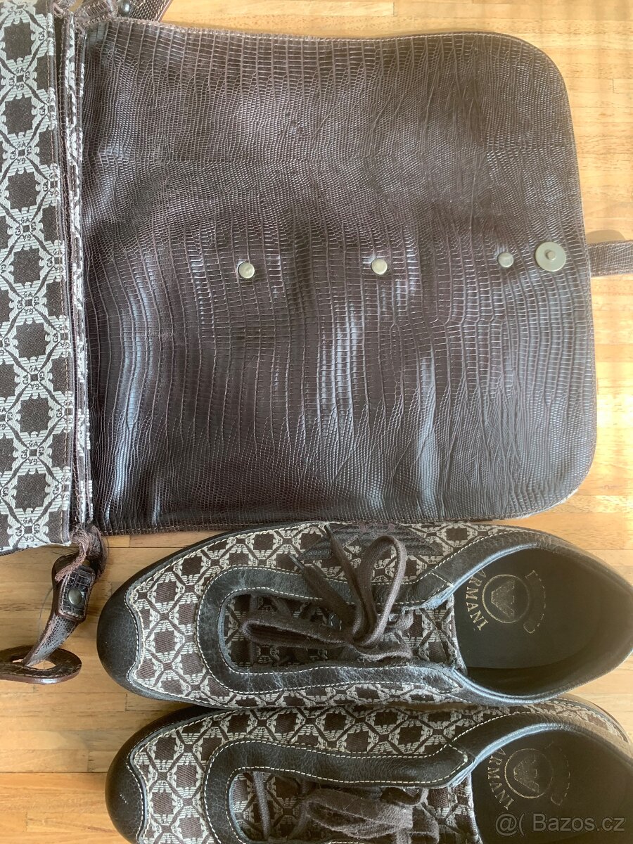 Emporio Armani boty + taška - 2