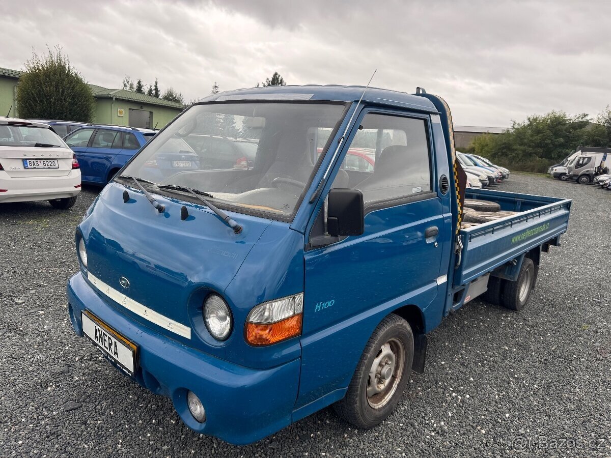 Hyundai H-100 valník 2.5 D, 126 tis km,2.Majitel - 2