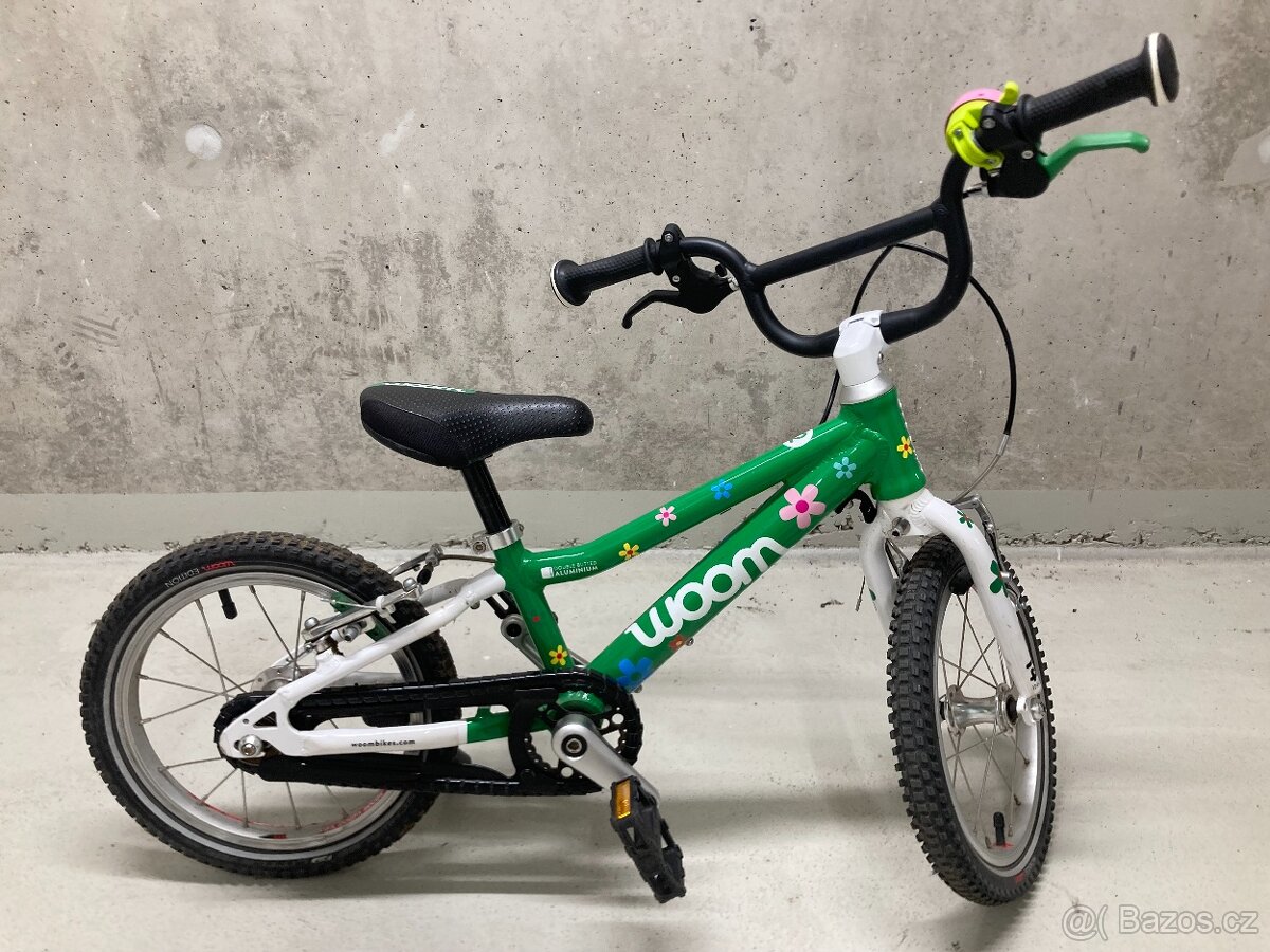 Woom 2 dětské kolo se stojánkem - 2