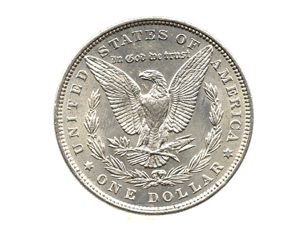 Stříbro 1 Morgan Dolar 1884 Spojené státy americké USA Ag - 2