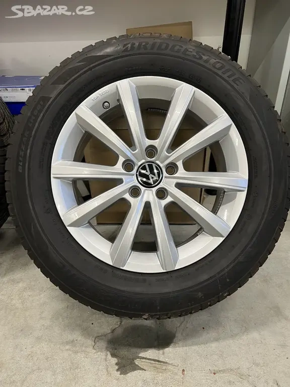 Originální kola VW Tiguan 5x112 R17 ZIMNÍ č.F117 - 2