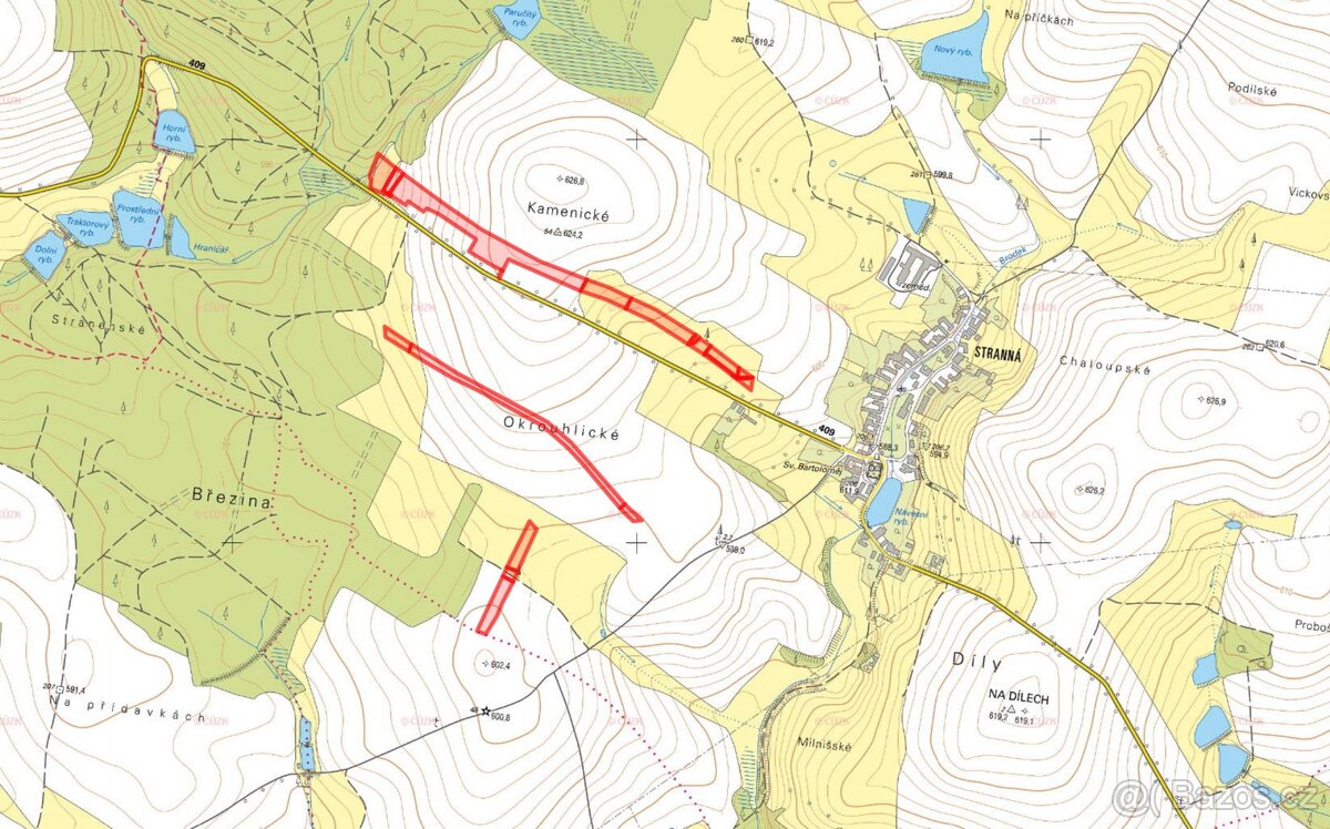Zemědělská půda, prodej, Stranná, Žirovnice, Pelhřimov - 2