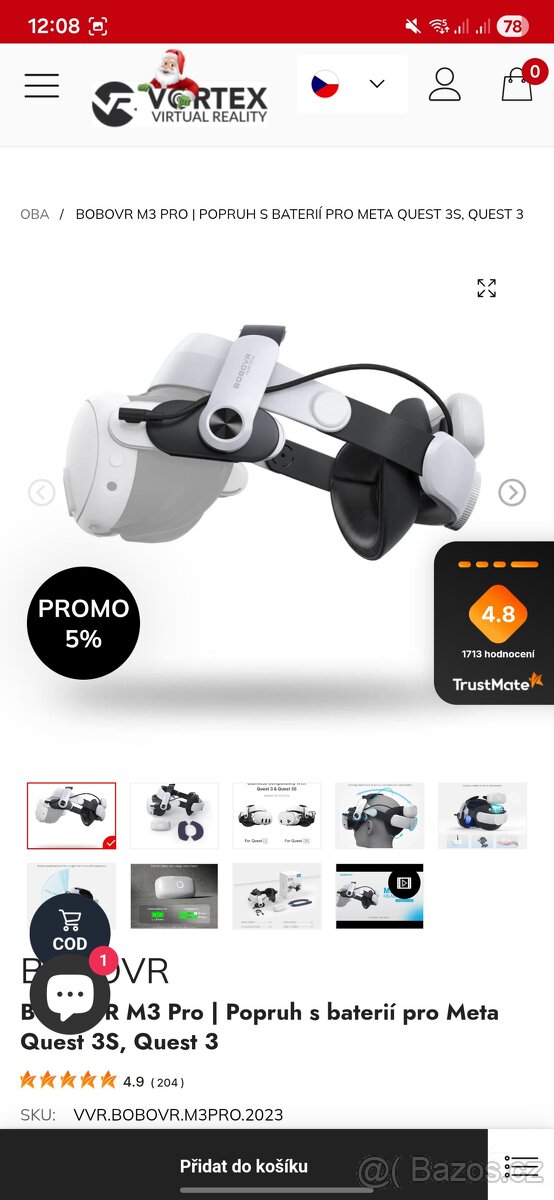 Oculus quest 3 prodáno - 2