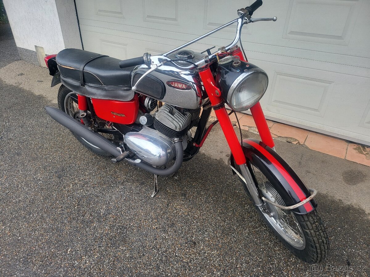 Prodám Jawa 350/362 Californian s TP - 2