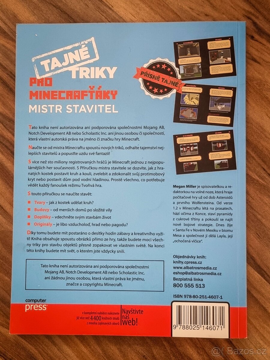 Tajné triky pro Minecrafťáky - mistr stavitel - 2