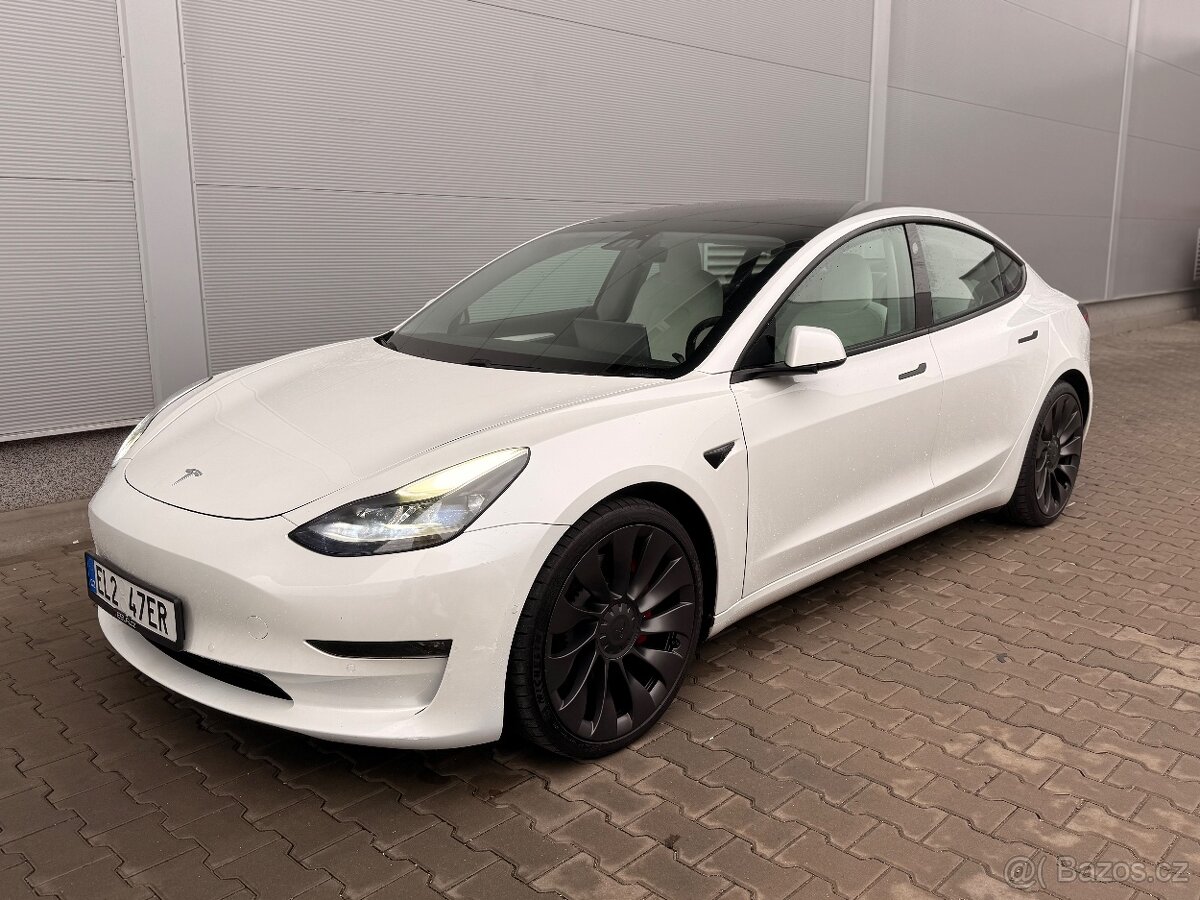 Tesla Model 3 PERFORMANCE 4x4 záruka2029 DPH - 2