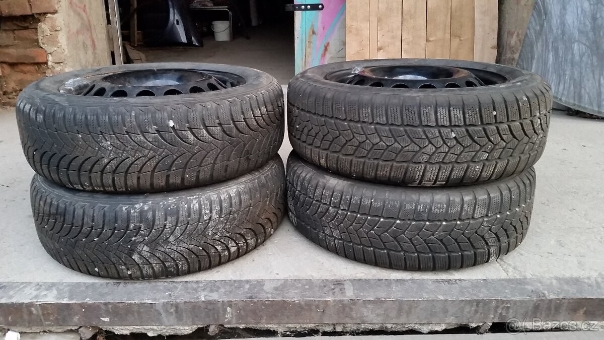zimni kola - 4x 185/60 R15 - 2