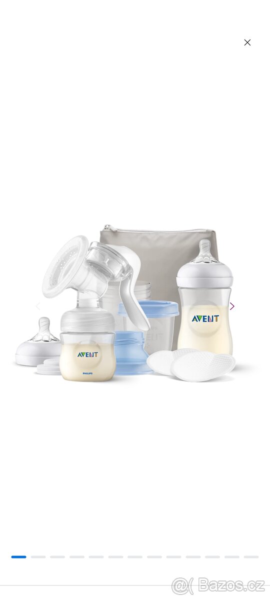 Odsávačka mateřského mléka Avent - 2