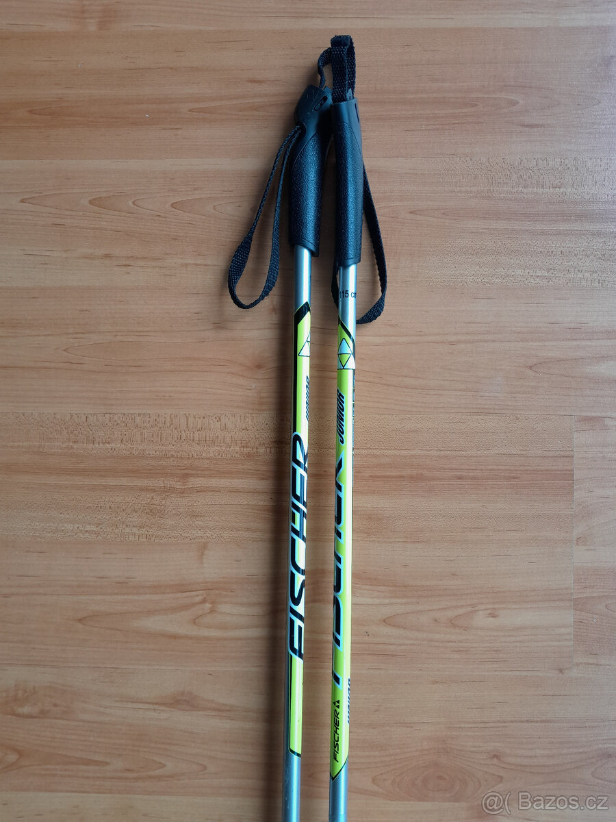 Dětské hůlky na běžky Fischer Junior 115 cm - 2