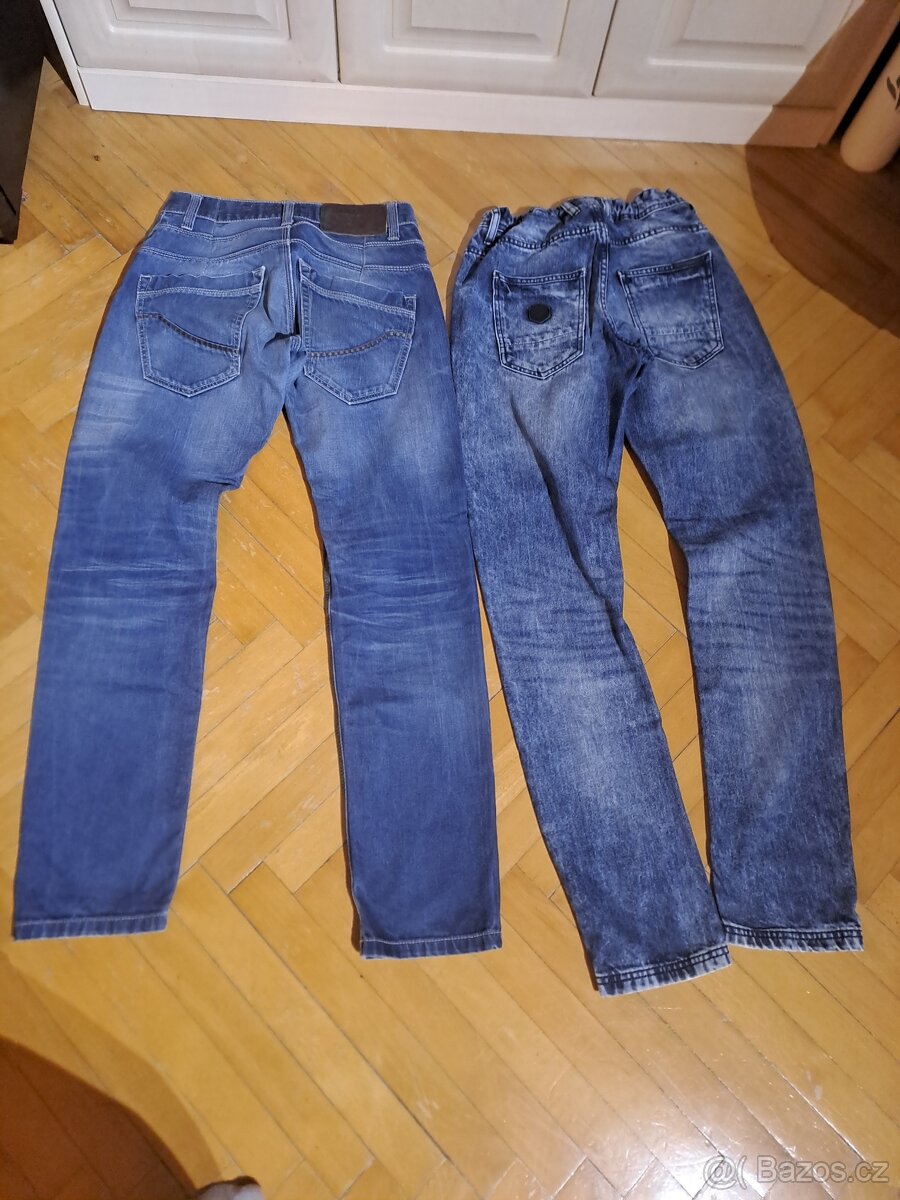 2x Pánské Džíny vel.28/32 - 2
