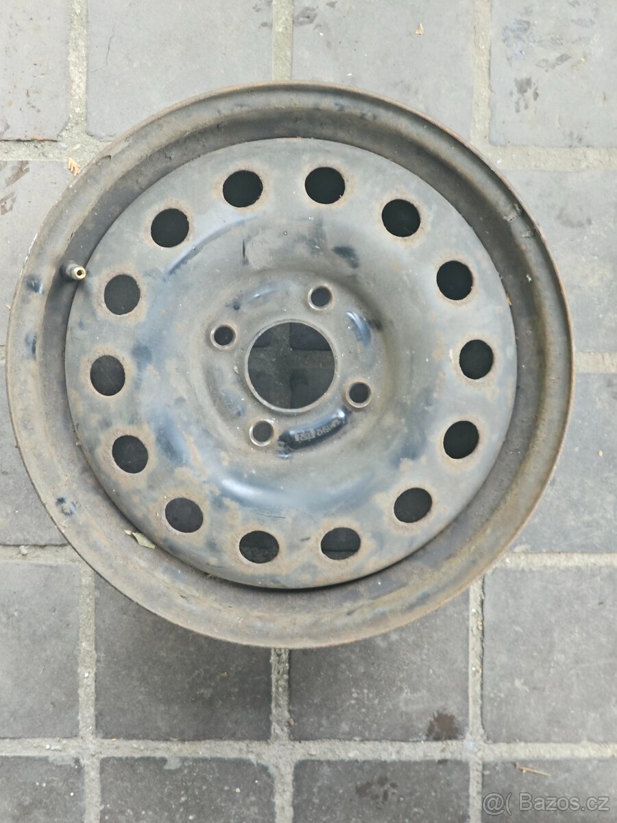 Ocelové disky na Ford + poklice - 2