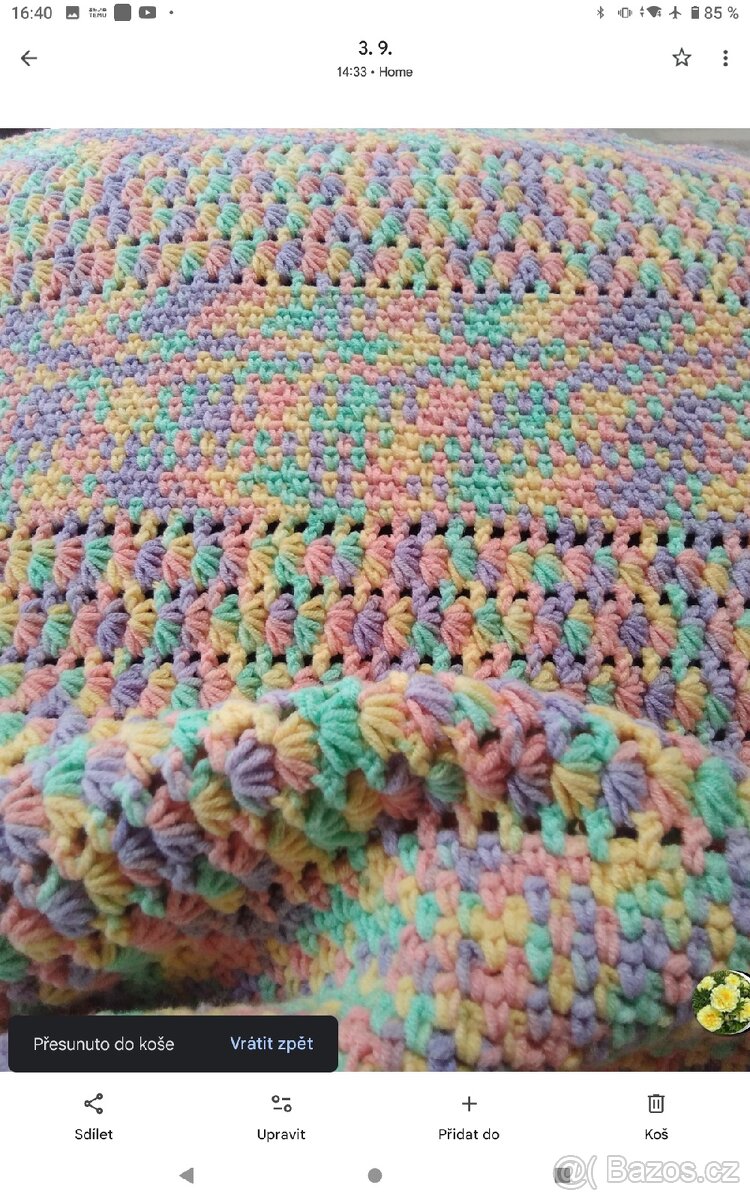 Dětská-mimi deka - 2