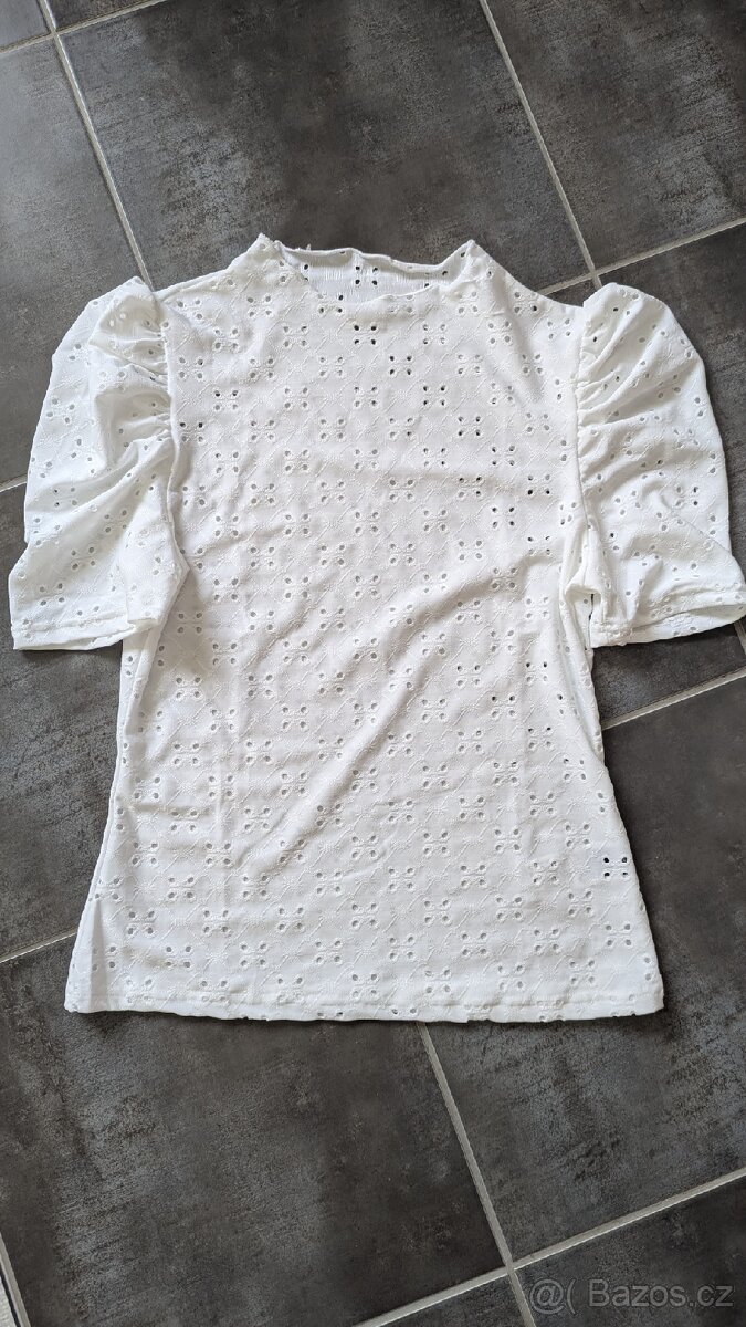 Dámské bílé triko - 2