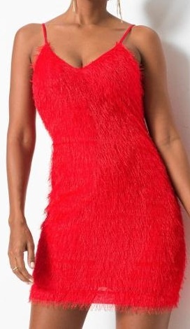 Parádní červené šaty vel. 40/42. - 2