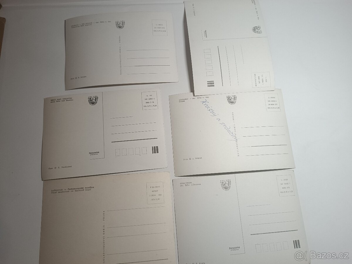 Staré pohlednice Vysočina sada 1 - 2