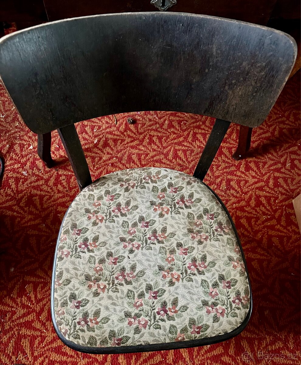 4 Židle Halabala - 2