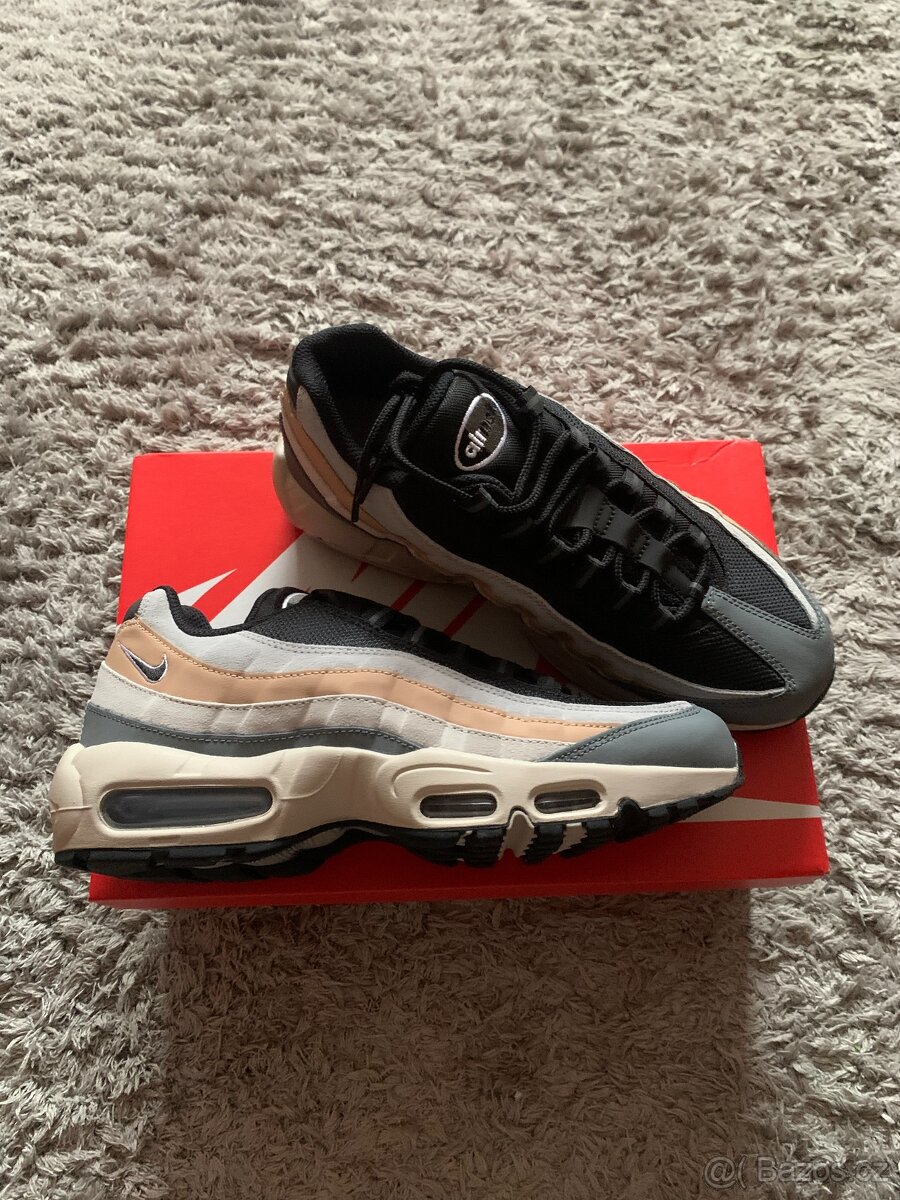 Nike Air Max 95 Black Beige Grey - 2