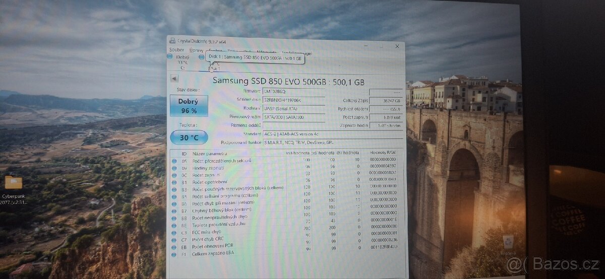 Vymena ssd 500gb - 2