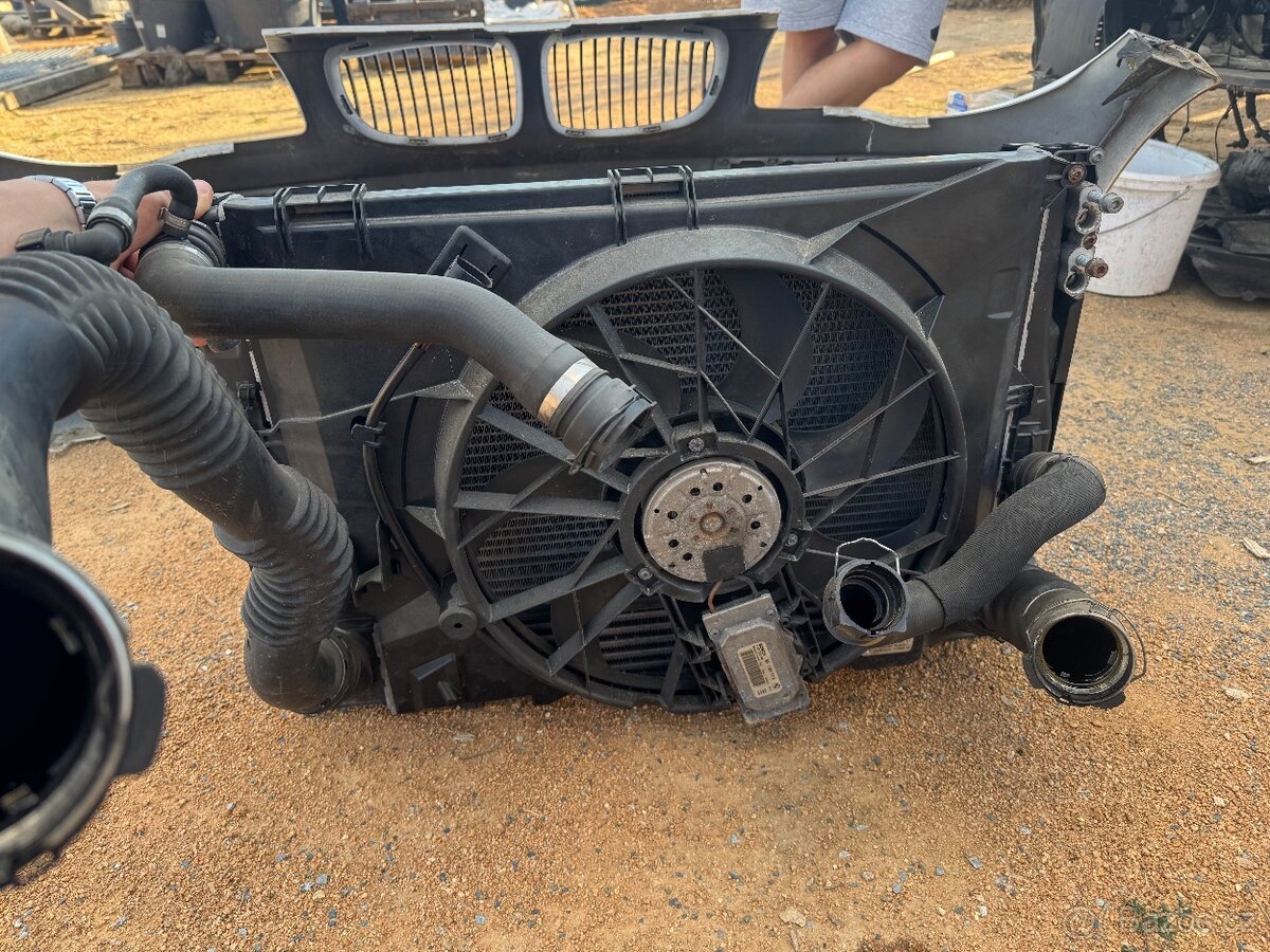 Intercooler BMW E87 118d / 120d (original) + chladiče - 2