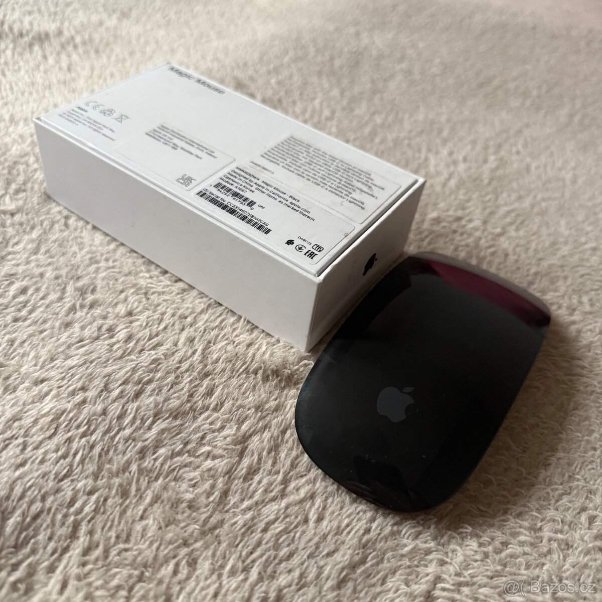 Apple Magic Mouse Black A1657 + originální krabička - 2