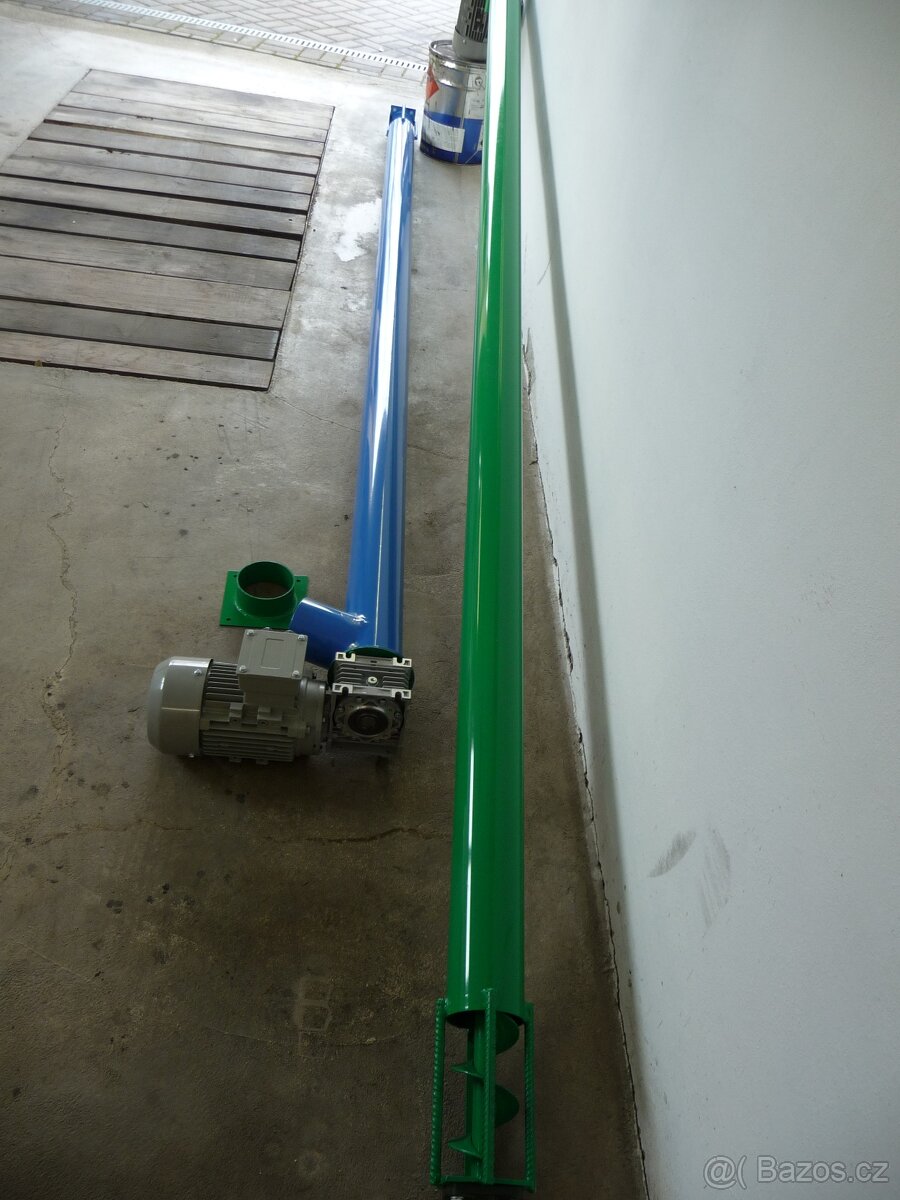 Šnek na dopravu uhlí k Vašemu kotli i pelet - 2
