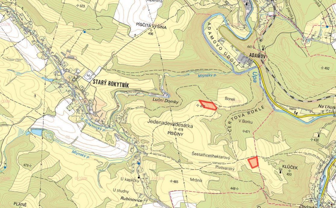 Zemědělská půda, prodej, Starý Rokytník, Trutnov - 2