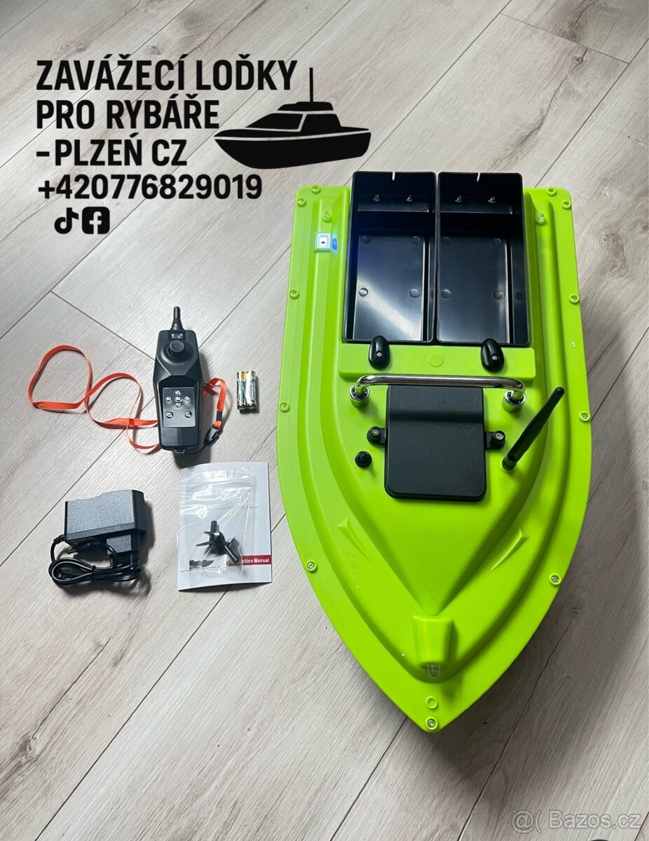 Prodám nový model zavážecí loďky s GPS - 2