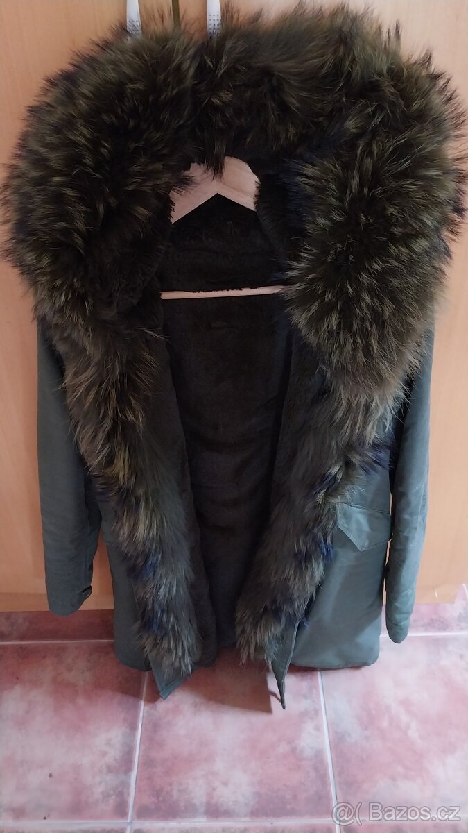 Zimní parka s kožesinou - 2